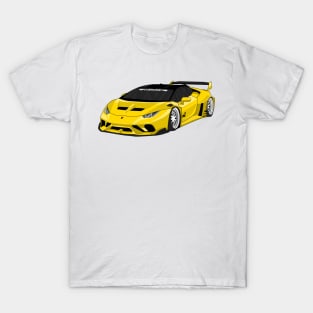 lamborghini huracan GOLD T-Shirt